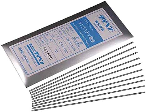 ダイヘン 2%セリア入タングステン電極2.4φ-150ミリ 0870024 (10本入り)