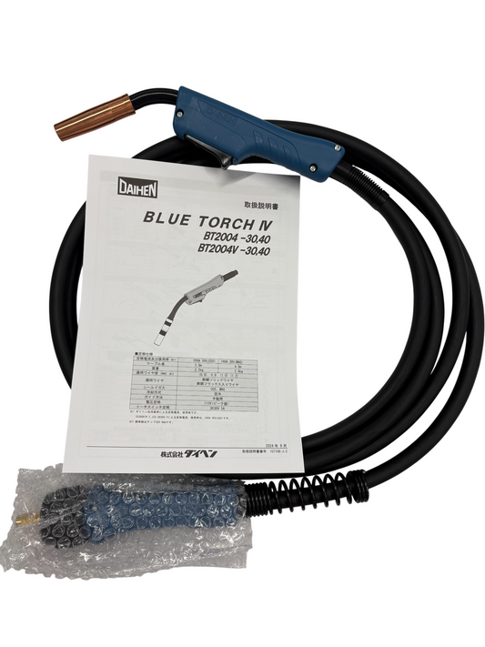 ダイヘン （ DAIHEN ） ブルートーチ4 （ BLUE TORCH 4 ） BT2004-40 定格電流 200A 長さ 4ｍ