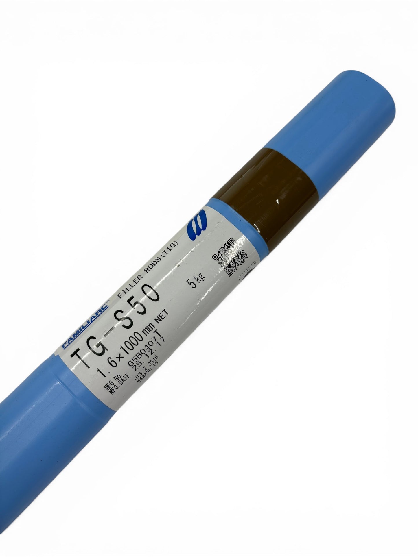 KOBELCO (神戸製鋼) TG-S50 (TGS-50) 軟鋼TIG溶接棒 1.6mm 5kg (軟鋼～490MPa級鋼、鉄用) TIG溶接用溶加棒