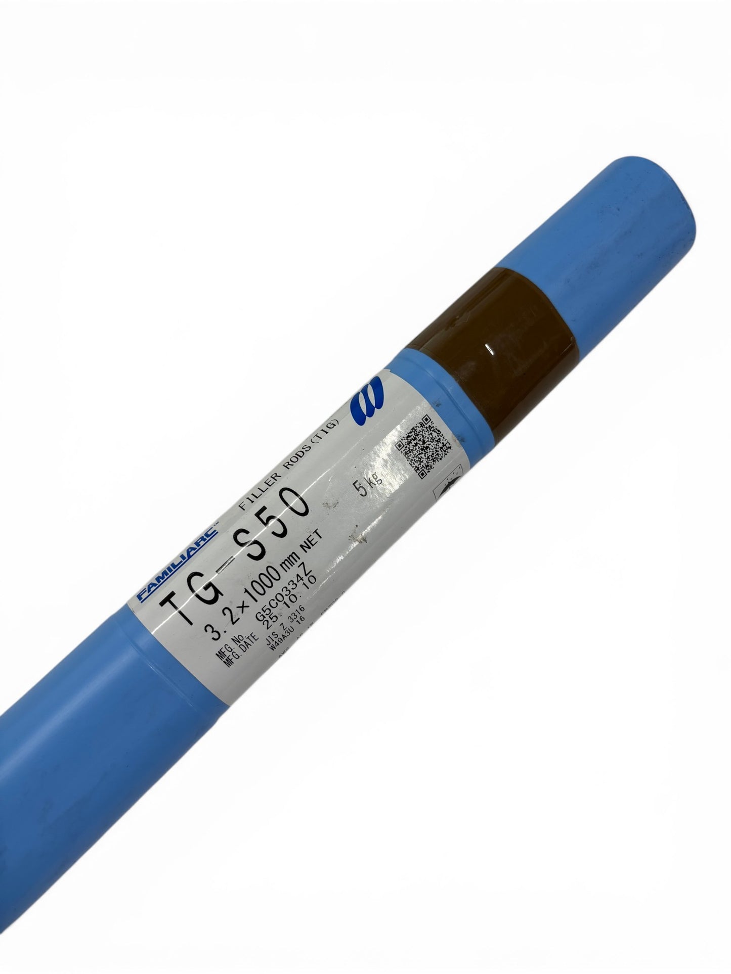 KOBELCO (神戸製鋼) TG-S50 (TGS-50) 軟鋼TIG溶接棒 3.2mm 5kg (軟鋼～490MPa級鋼、鉄用) TIG溶接用溶加棒
