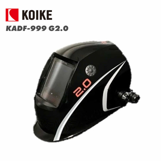 小池酸素工業　自動遮光溶接面　KADF-999 G2.0 黒 ブラック 溶接作業 ヘッドギア