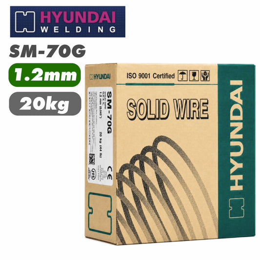 現代 ヒュンダイ ソリッド溶接ワイヤー SM-70GE 1.2mm 20kg CO2溶接用